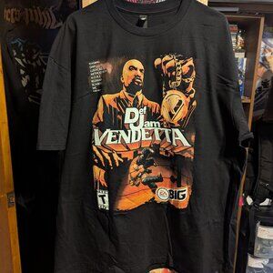 Def Jam Vendetta Black T-Shirt.  In excellent condition, size 2XL.